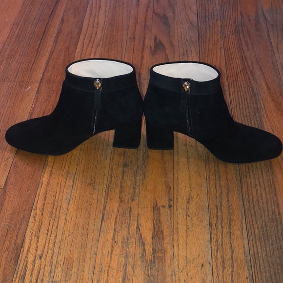 Kate spade black suede ankle boots. Size 7 1/2. - Picture 2 of 5